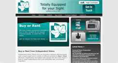 Desktop Screenshot of independentvision.org.uk